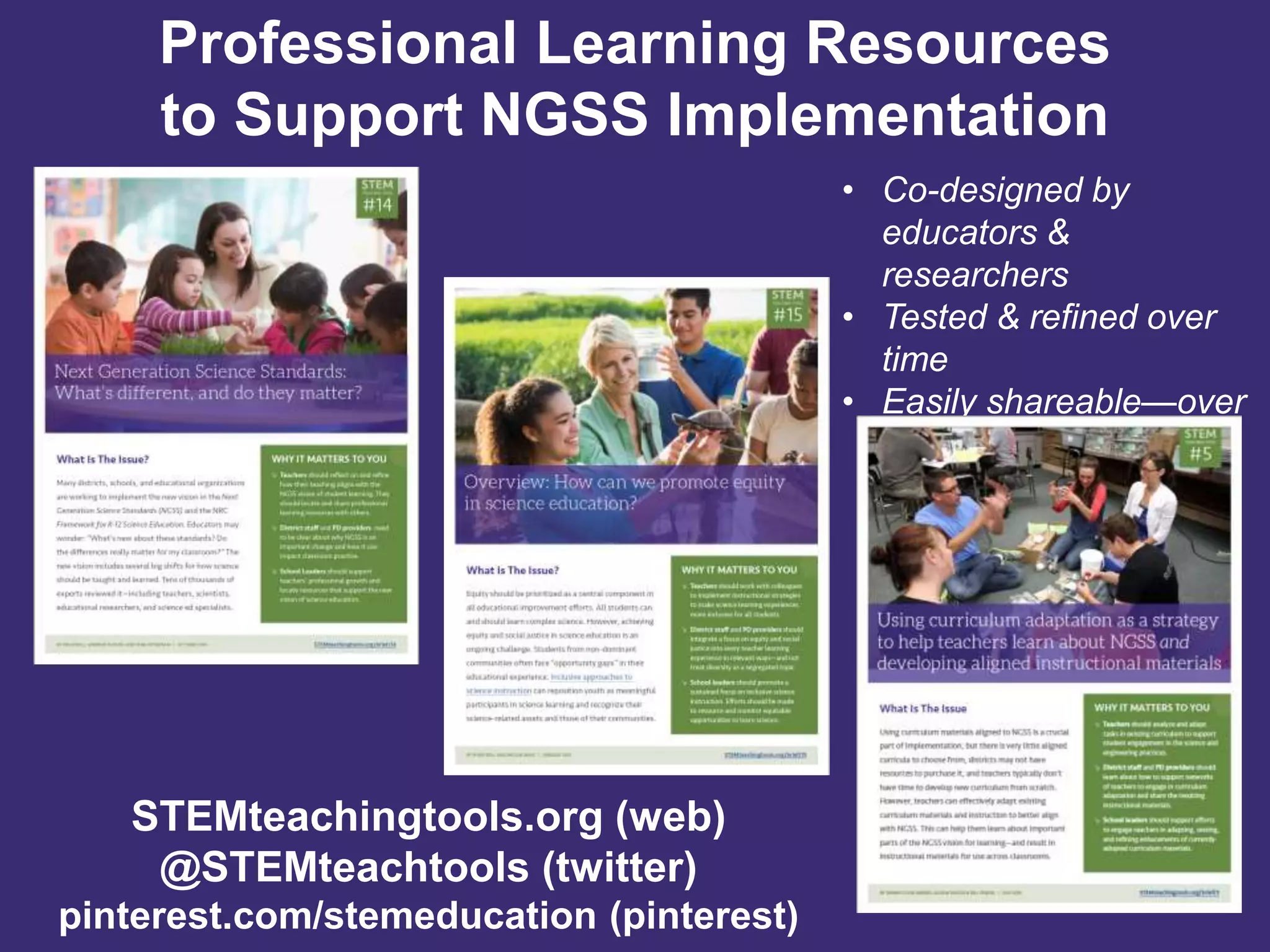 Stem Teaching Tools Resources For Equitable Science Teaching And
