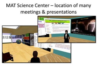 MAT students from across the state
    give virtual presentations
 