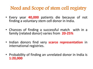 Stem cell registry | PDF