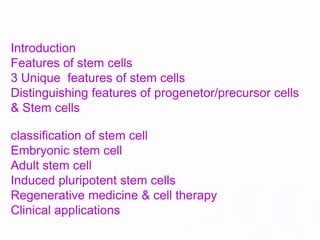 Stem cells & Regenerative Medicine | PPTX