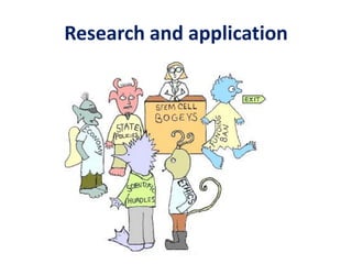 Research and application
 