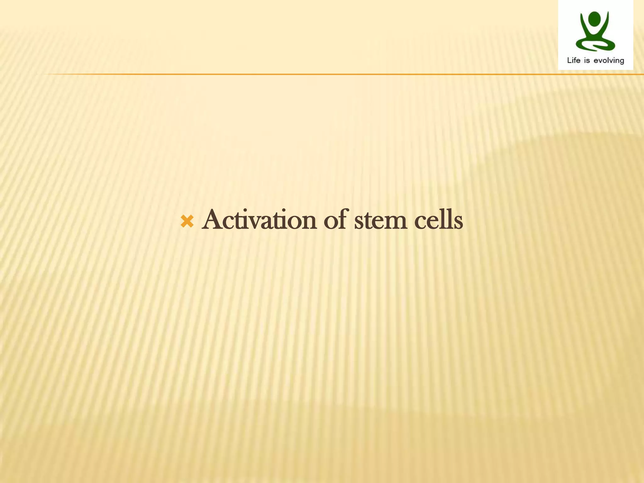 Stem cells niche and therapeutic applications | PPTX