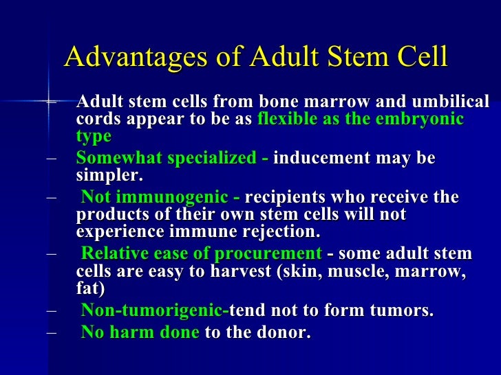 Significance of stem cell technology
