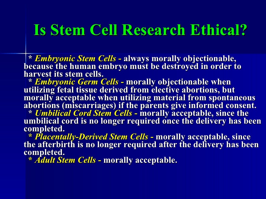 Stem Cell Technology