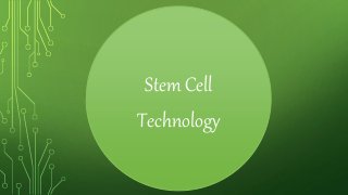 Stem Cell
Technology
 