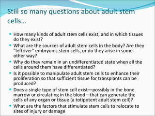Stem cell & therapeutic cloning Lecture Slide 37