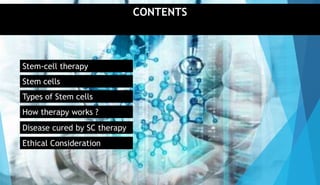 Stem cell therapy | PPTX