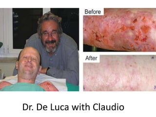 Dr. De Luca with Claudio
 