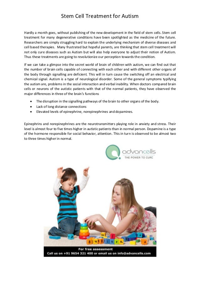 autism stem cell treatment in usa autism stem cell treatment in usa