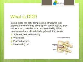 Stem cell therapy for Degenerative Disc Disease | PPT