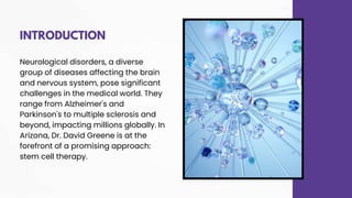 Stem Cell Therapy for Neurological Disorders | R3 Stem Cell | PPTX
