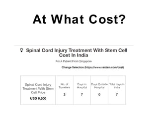Stem cell therapy in spinal cord injury - Debate (Against the motion) | PPT