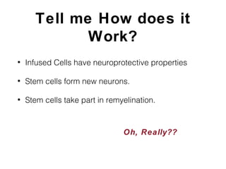 Stem cell therapy in spinal cord injury - Debate (Against the motion) | PPT