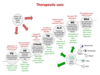 Stem cell therapy neurological disorders | PPTX