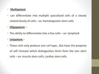 Stemcell therapy Pharmacology | PDF