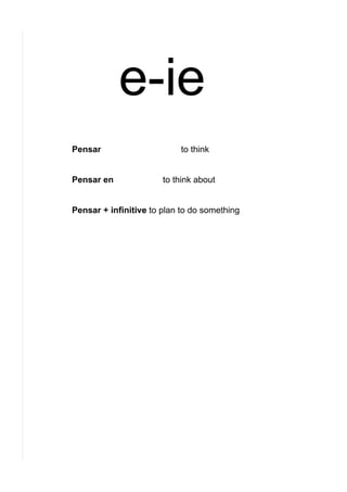 Stem changing verbs final