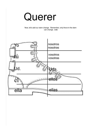 Stem changing verbs final
