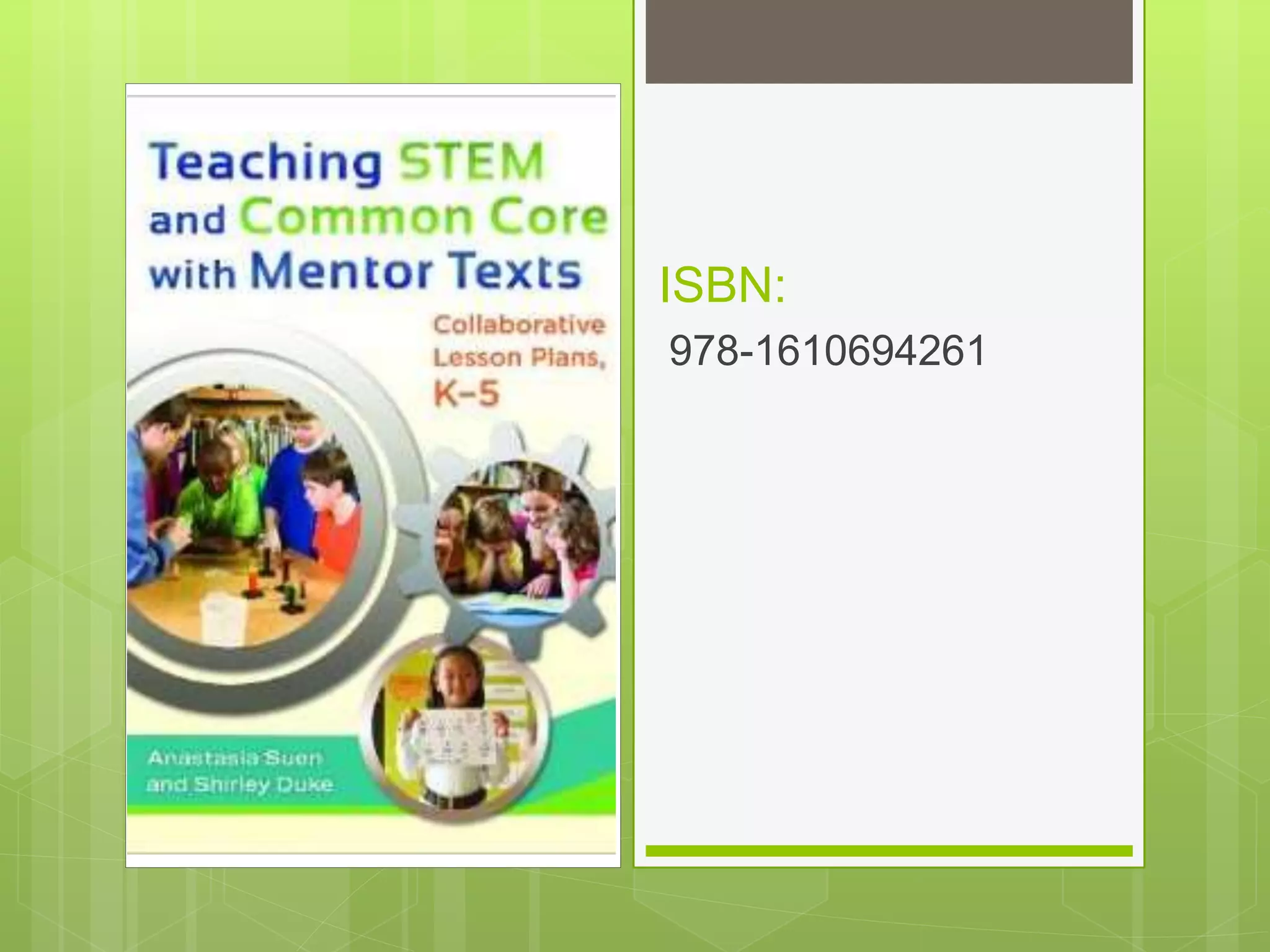 ISBN:
978-1610694261
 