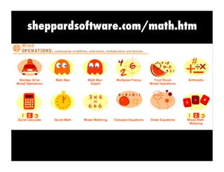 sheppardsoftware.com/math.htm
 