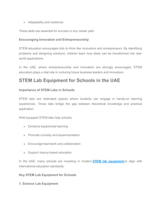 STEM Courses for Kids in UAE - A Complete Guide to STEM Education STEM ...