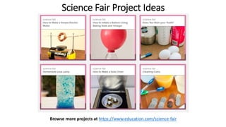 Science Fair Project Ideas
Browse more projects at https://www.education.com/science-fair
 
