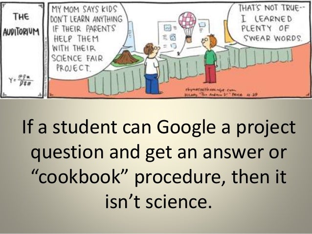 science fair projects presentation