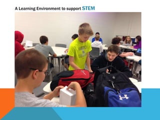 A Learning Environment to support STEM
 