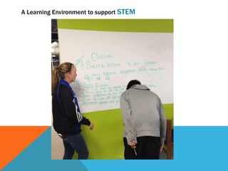 A Learning Environment to support STEM
 