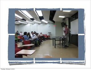 Thursday, February 16, 2012
 