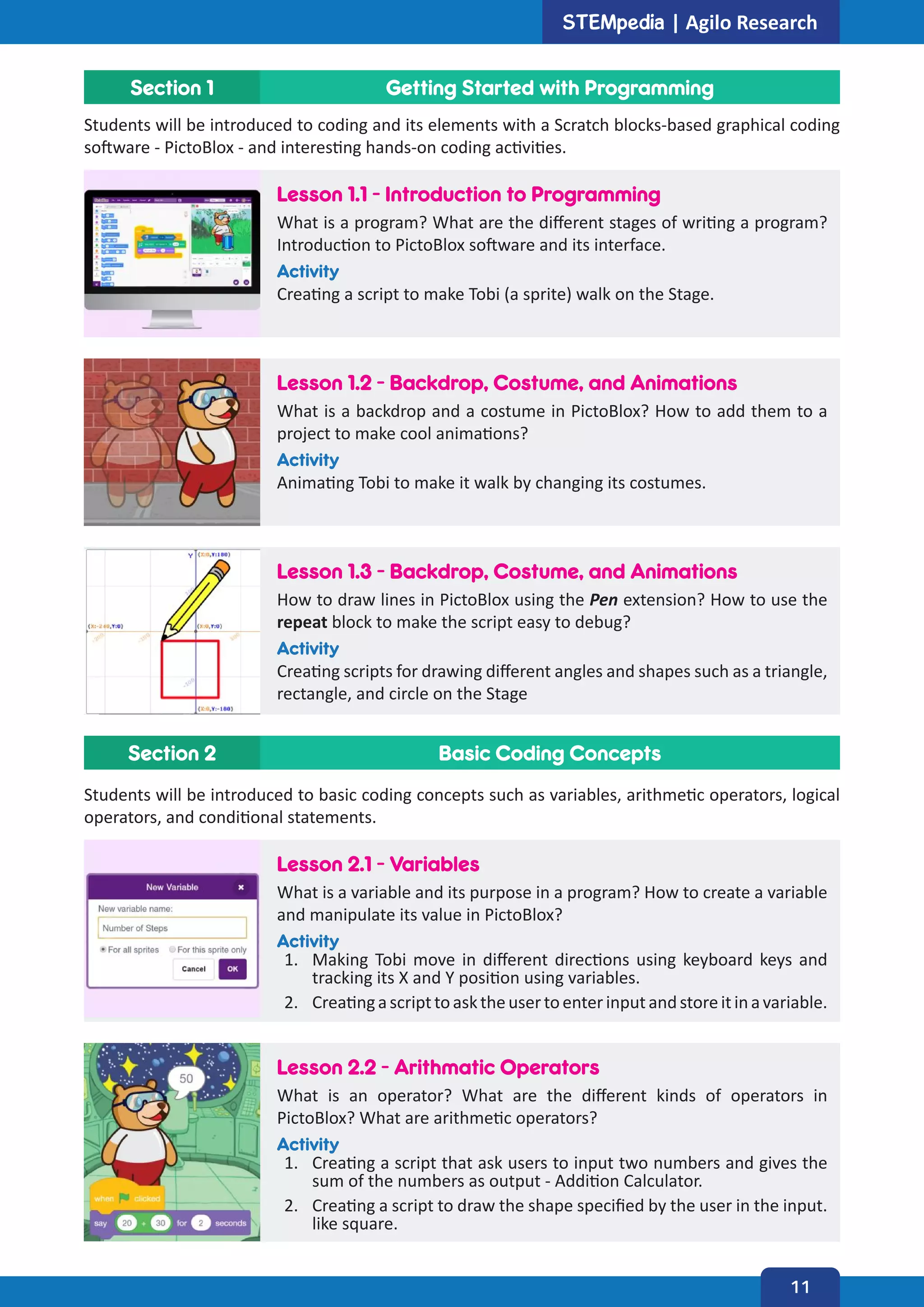 Stem Education Curriculum by STEMpedia | PDF