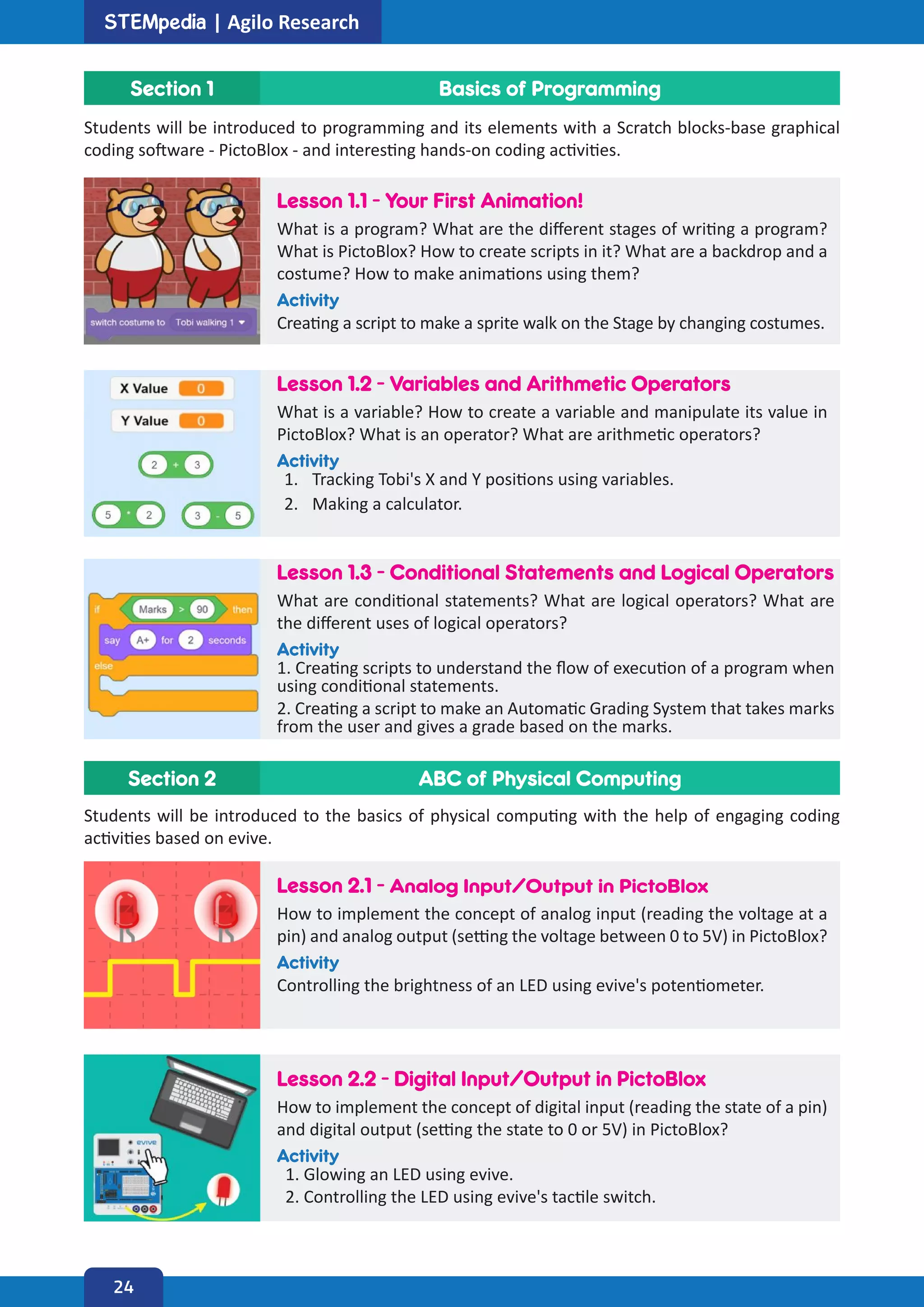 Stem Education Curriculum by STEMpedia | PDF