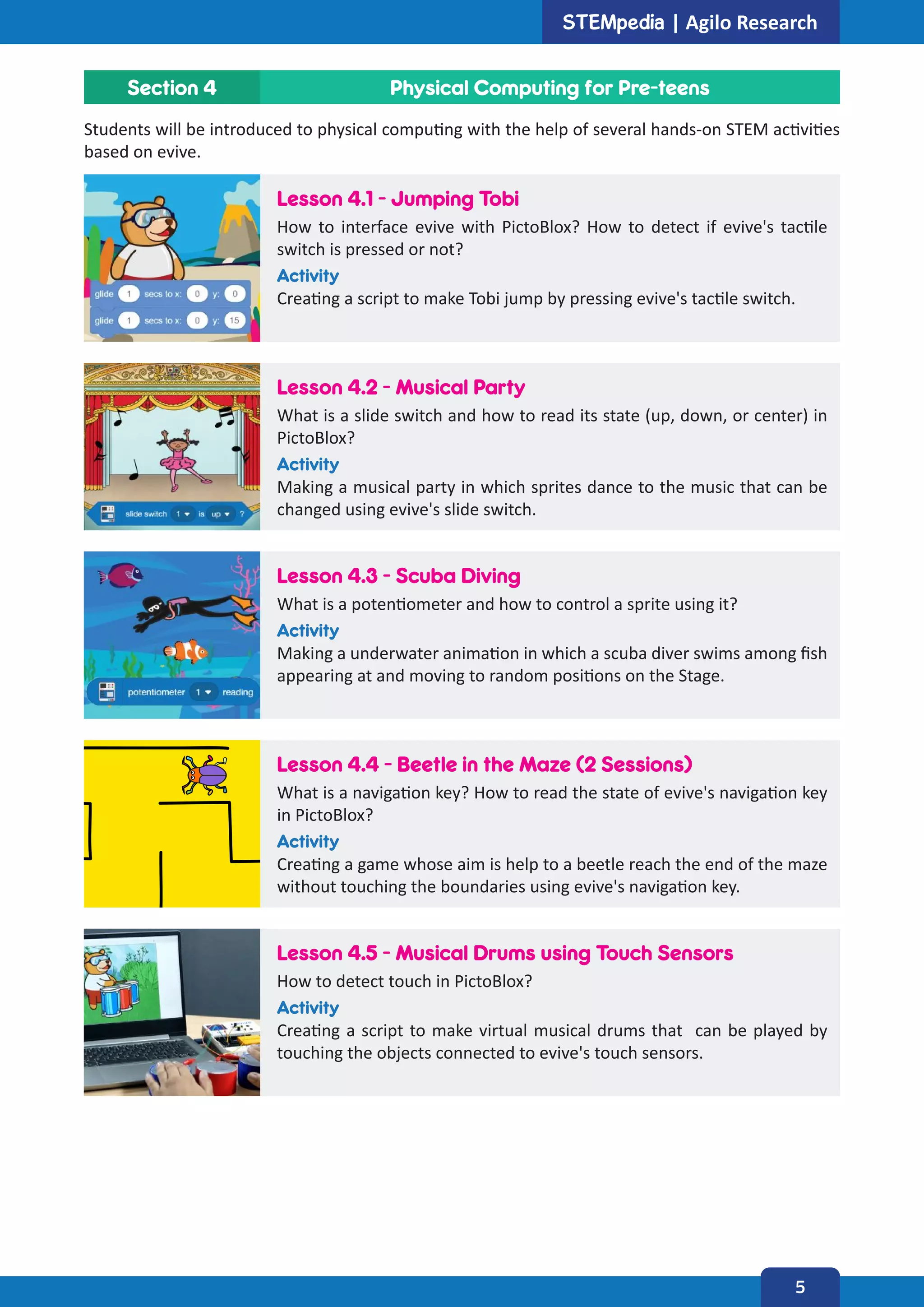 Stem Education Curriculum by STEMpedia | PDF