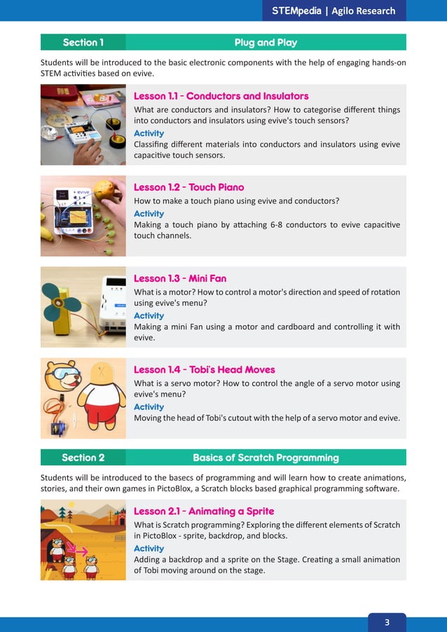 Stem Education Curriculum by STEMpedia | PDF