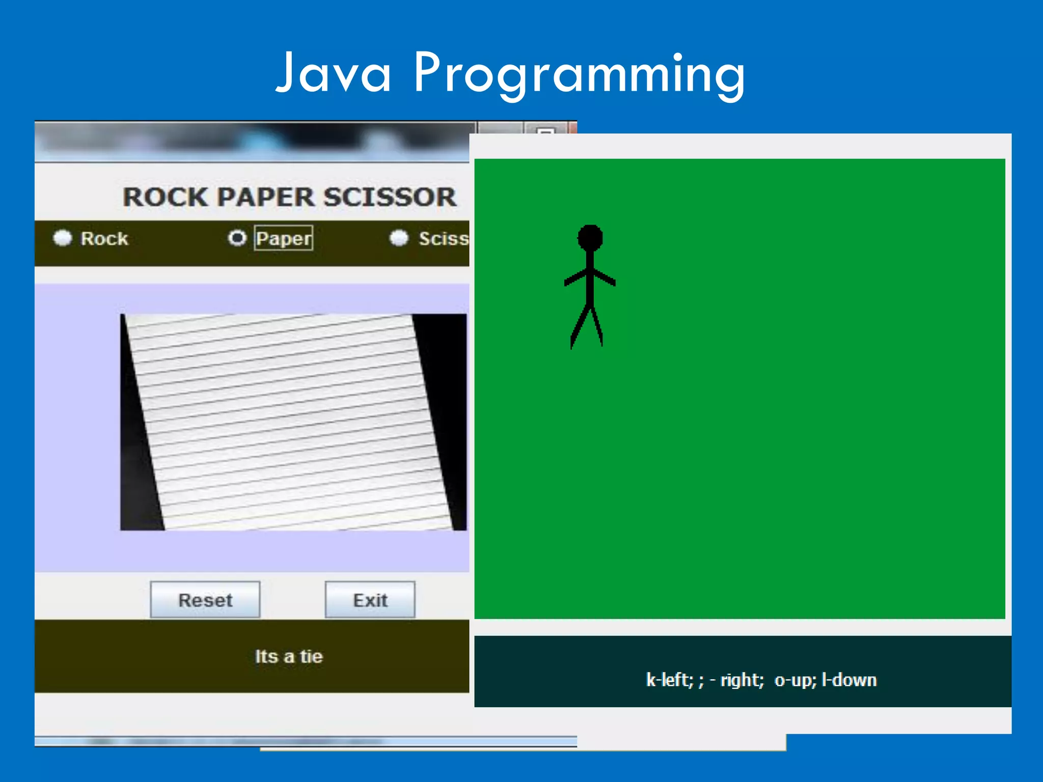 Java Programming
 
