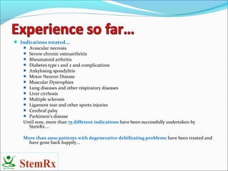 StemRx Company Profile | PPT