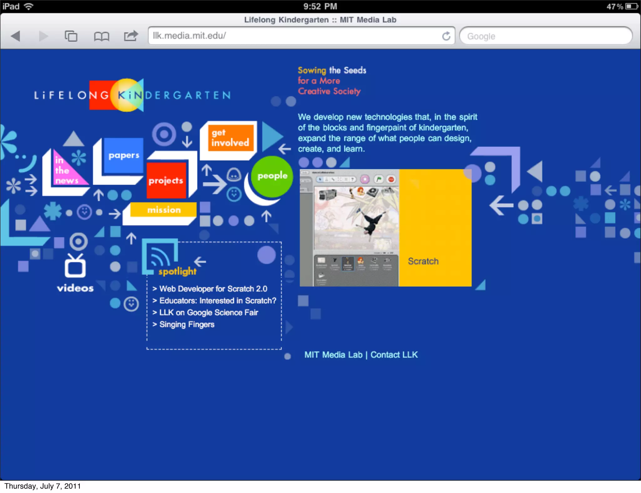 Thursday, July 7, 2011
 