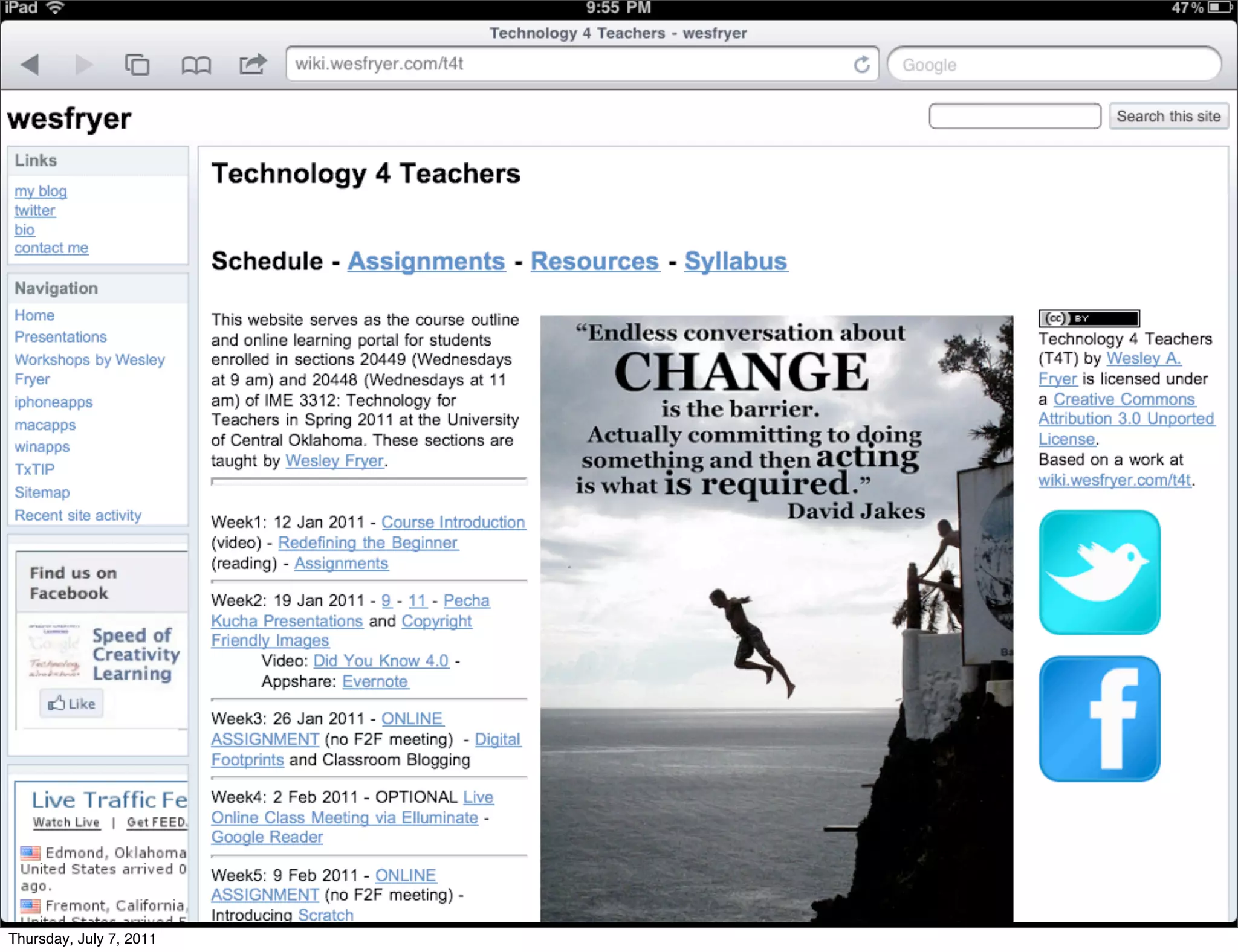 Thursday, July 7, 2011
 