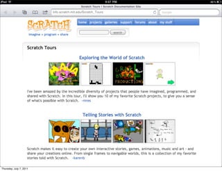Supporting STEM Skills with Scratch | PDF