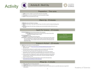 California Academy of Sciences
Activity
 