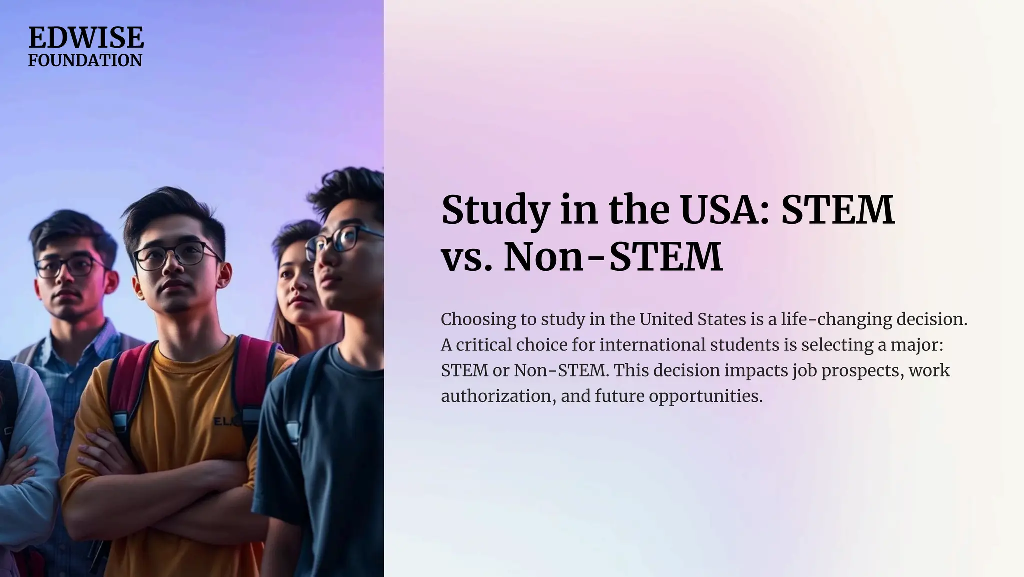 STEM vs. Non-STEM: Study in USA Guide.... | PDF