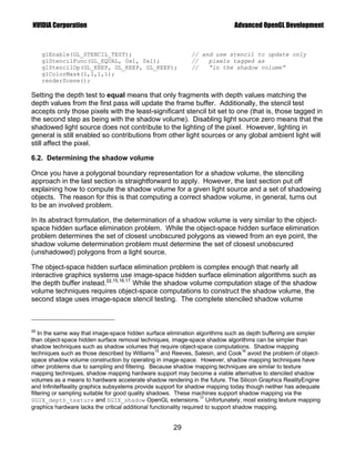 Improving Shadows and Reflections via the Stencil Buffer | PDF