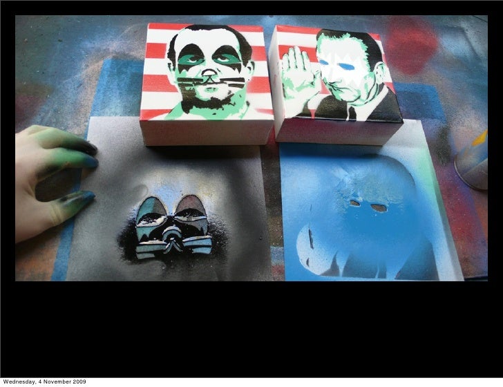 Stencil Art: Multi-Layer Stencils