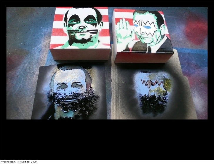 Stencil Art: Multi-Layer Stencils