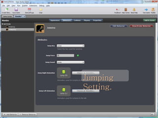 Jumping
Setting.
 
