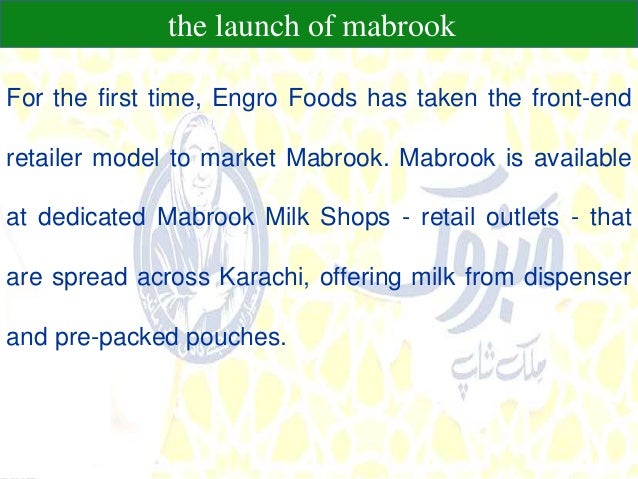 strategic management of engro foods financial evaluation of efl