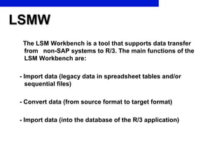 Lsmv Database User Guide.pdf Step by-step-lsmw-tutorial-101208040548-phpapp02 | PPT