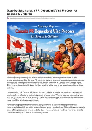 Step-by-Step Canada PR Dependent Visa Process for Spouse Children.pdf