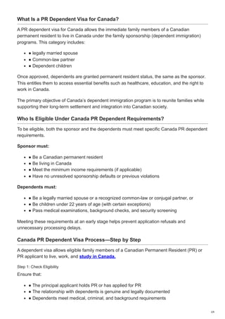 Step-by-Step Canada PR Dependent Visa Process for Spouse Children.pdf