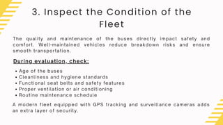 Step-by-Step Checklist to Select the Right School Bus Transportation ...