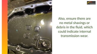 Step-by-Step Guide How to Check Transmission Fluid in Your Porsche PPTX